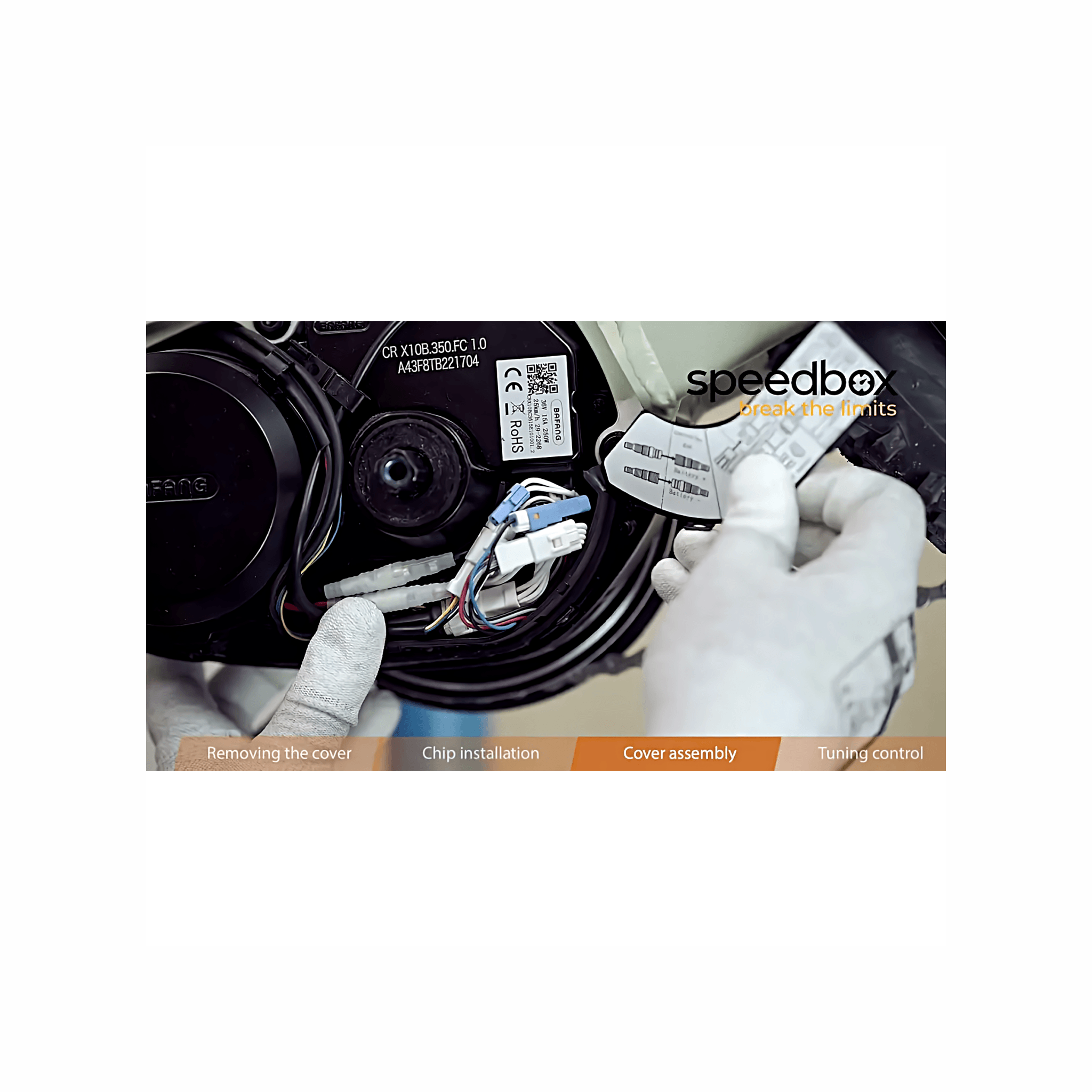 SpeedBox 1.0 for Bafang Max Drive M400 (-2019) - 3-pinns kabel - ebiketechnology