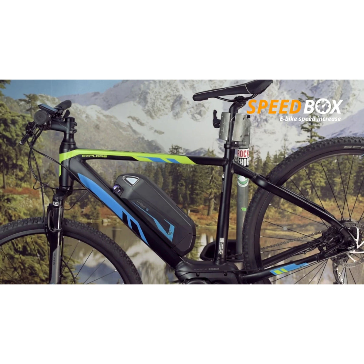 SpeedBox 1.0 for Giant 2015 2016 v2 innebygd elsykkeltrim som